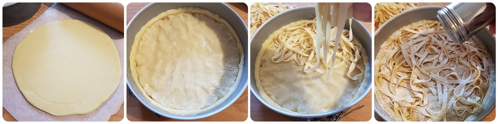 gâteau de tagliatelles