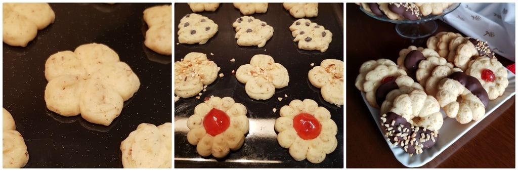 biscuits sablés avec pistolet à biscuits