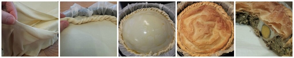 tourte pasqualina aux artichauts