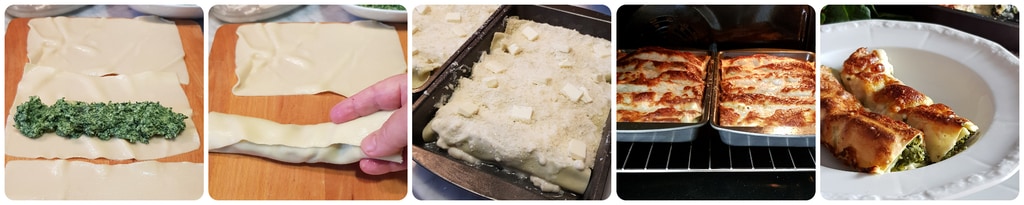 cannelloni épinards et ricotta