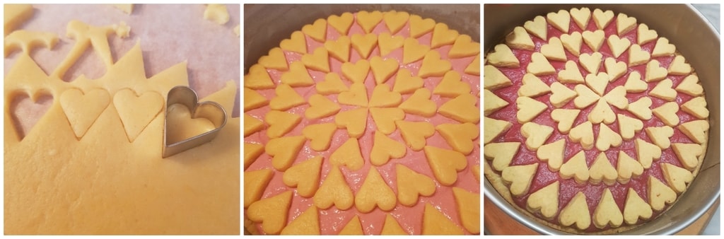 tarte romantique pour la saint valentin