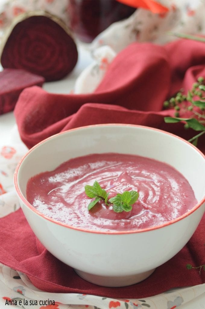 Crème sucrée de betterave
