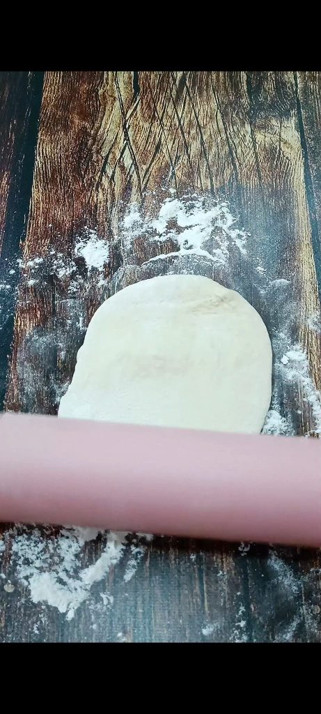 Nous étalons chaque petite boule