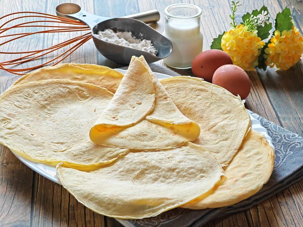Crêpes à la farine d'avoine