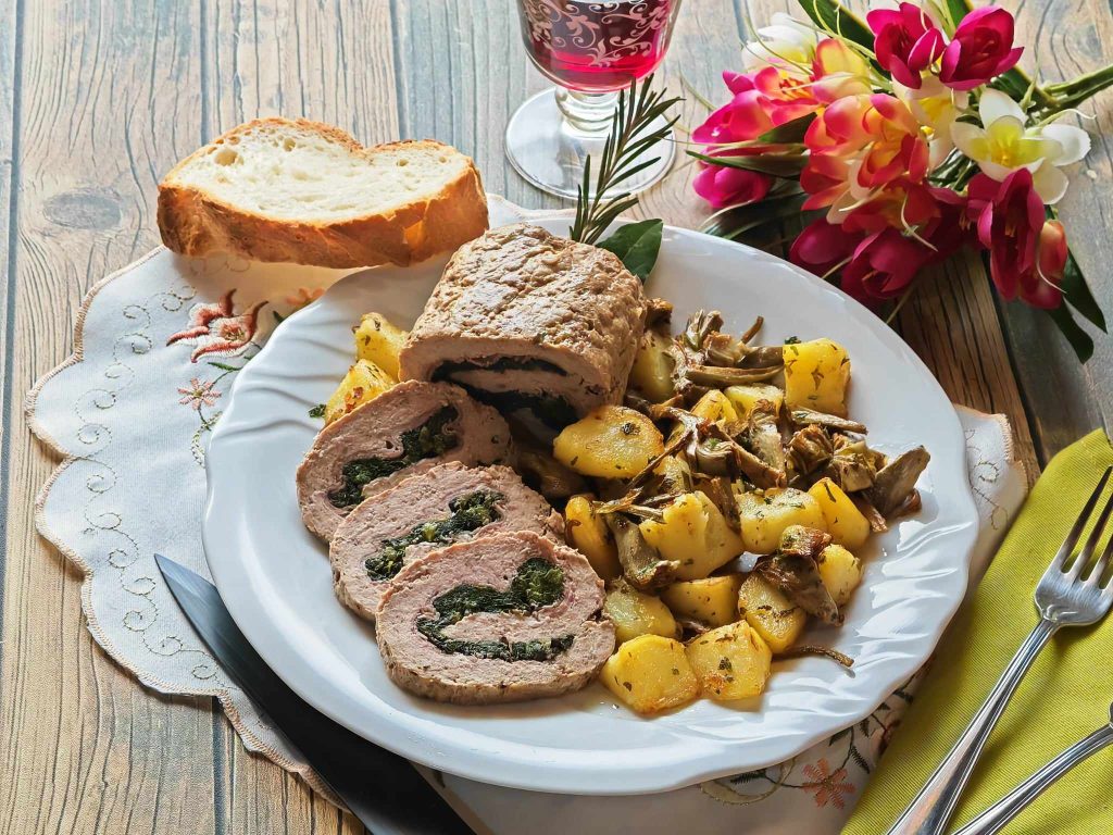 Pain de viande roulé