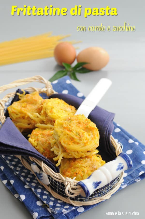 Déjeuner scolaire : omelettes de pâtes et légumes