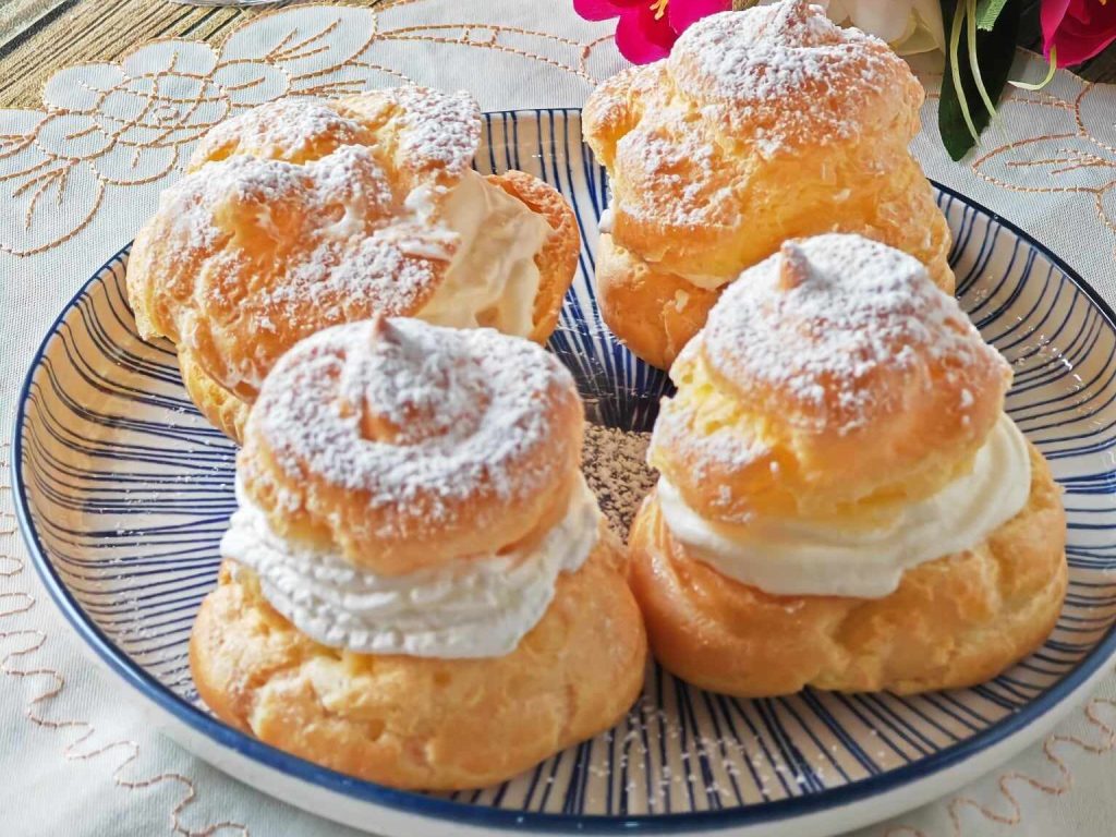Choux à la crème gourmands