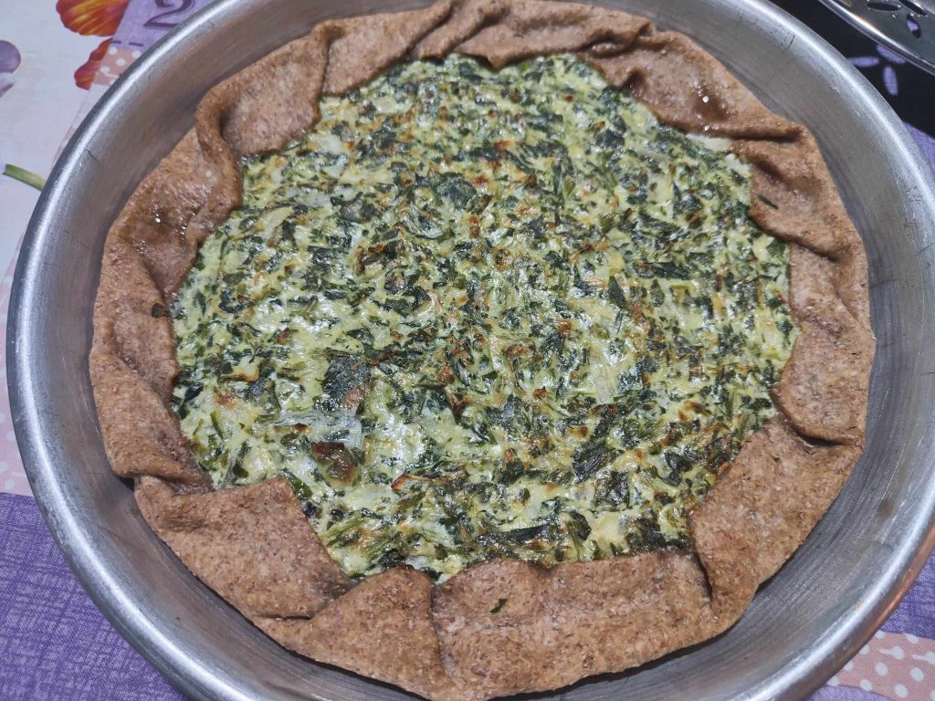 Tarte rustique salée