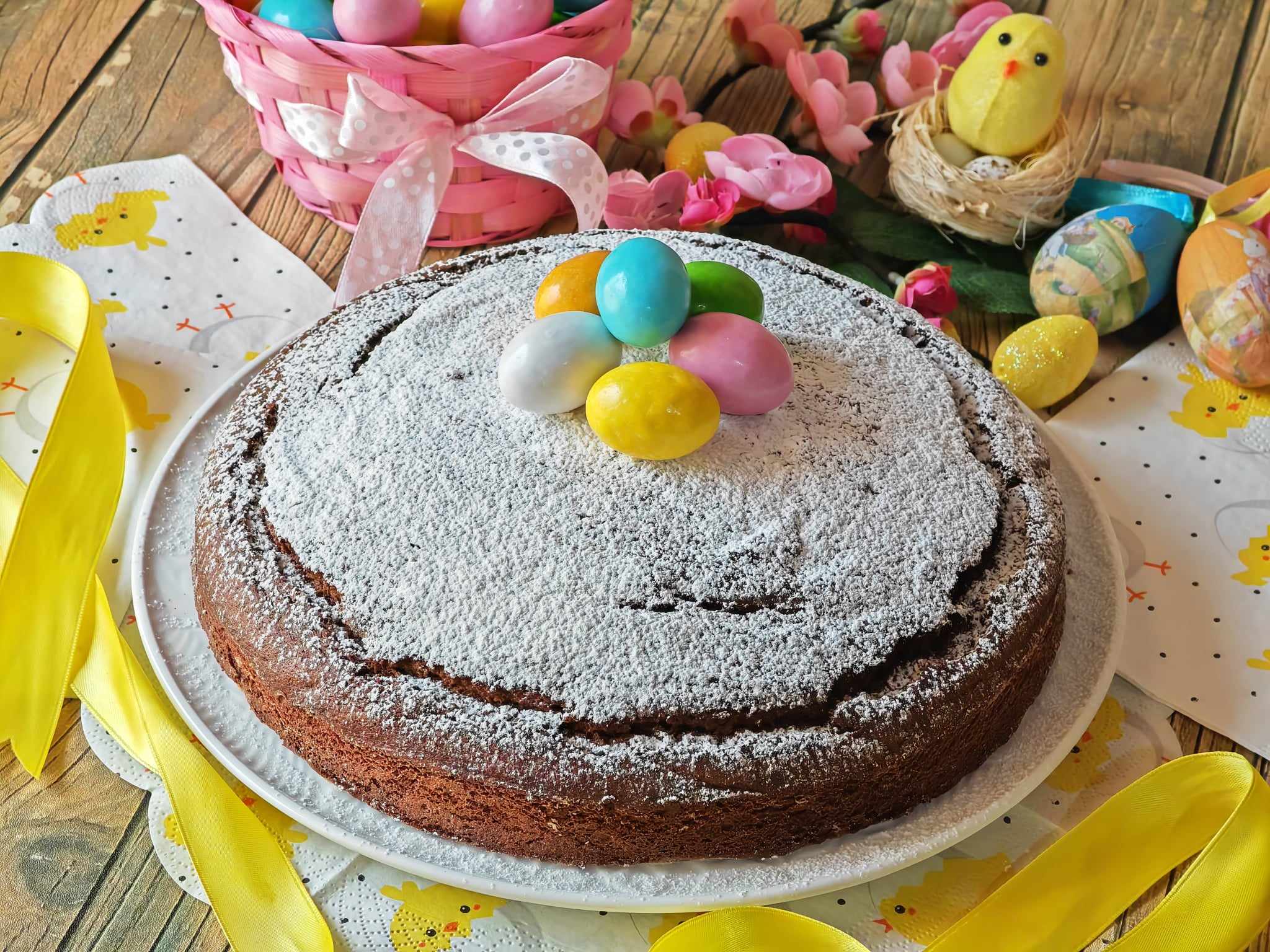 Le gâteau au chocolat