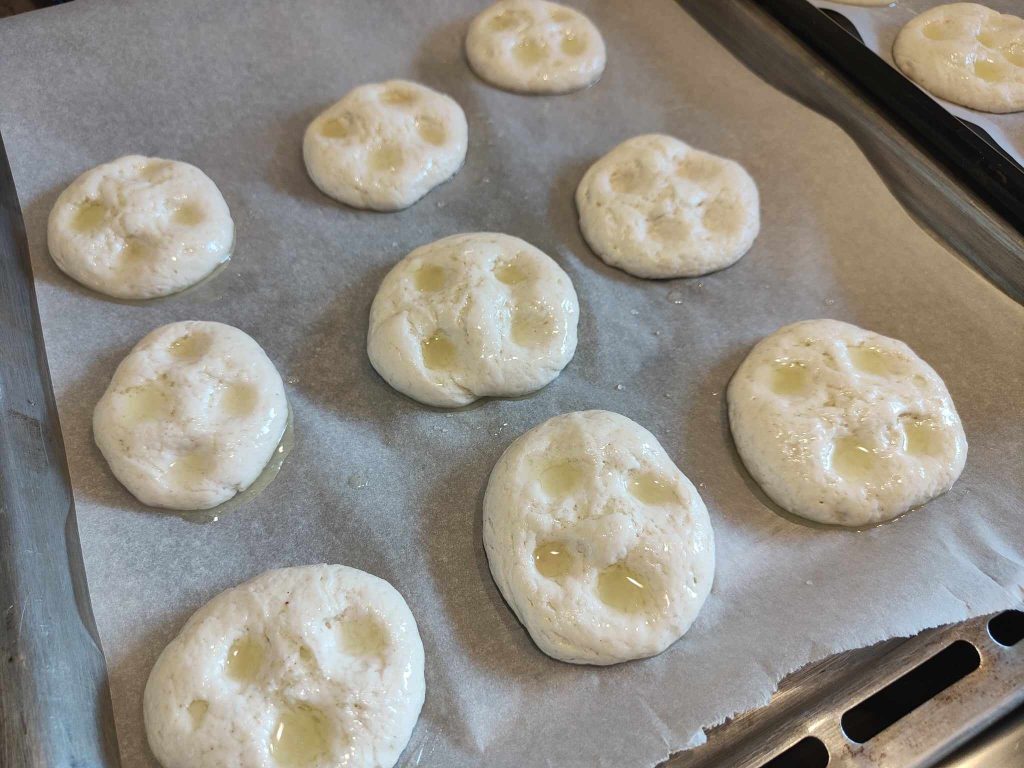 Focaccias sans gluten