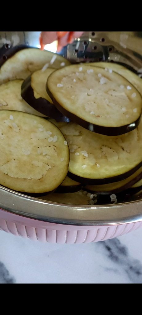 Nous les saupoudrons de gros sel