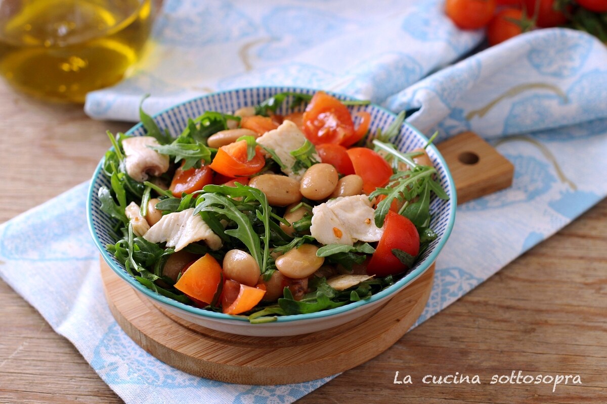 Haricots en salade