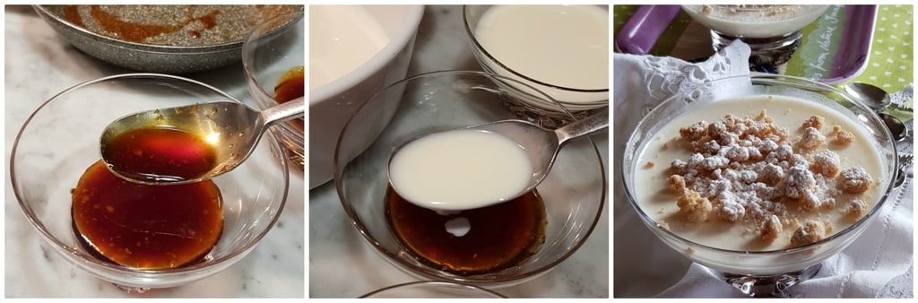 panna cotta avec caramel