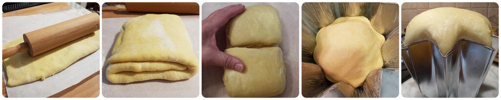 pandoro à la crème de citron