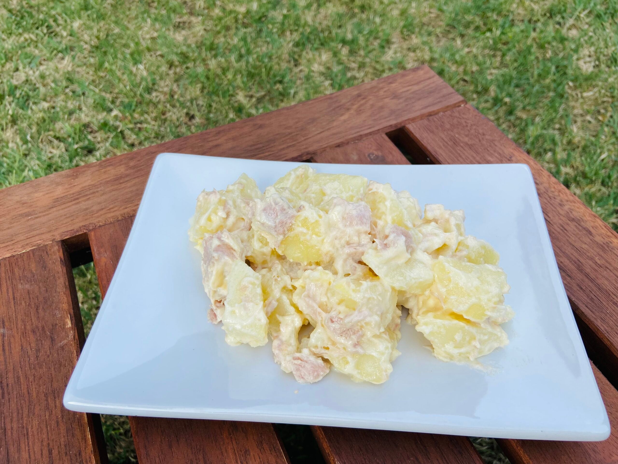 Pommes de terre au thon