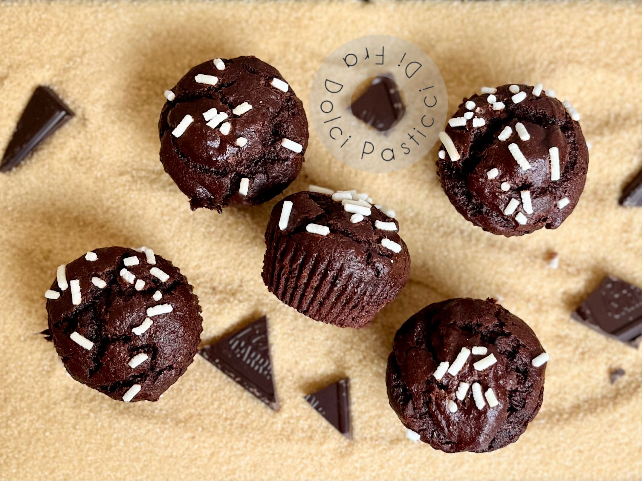 Muffin Banane et chocolat sans gluten