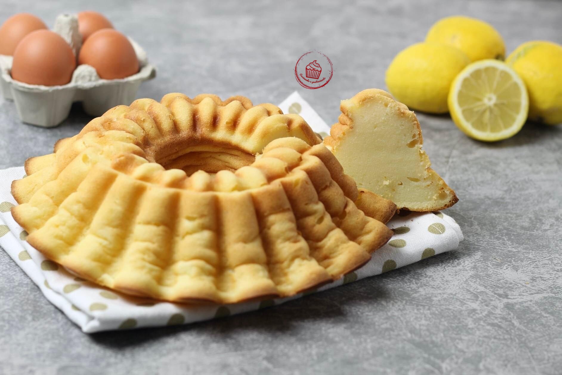 Cuisson de ricotta au citron