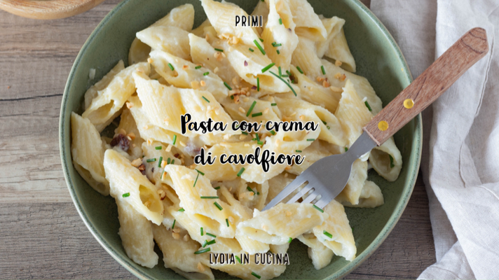 Pâtes à la crème de chou-fleur