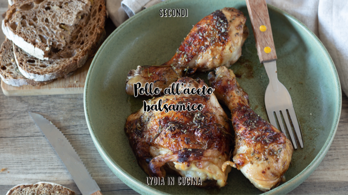 Poulet au vinaigre balsamique