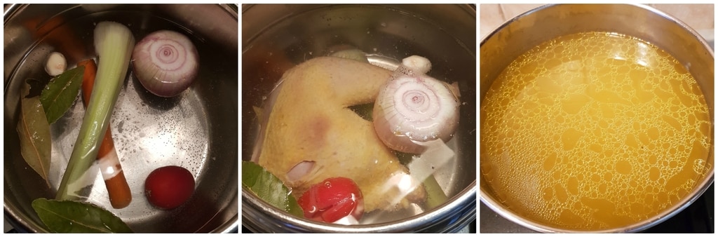 bouillon de chapon pour tortellinis