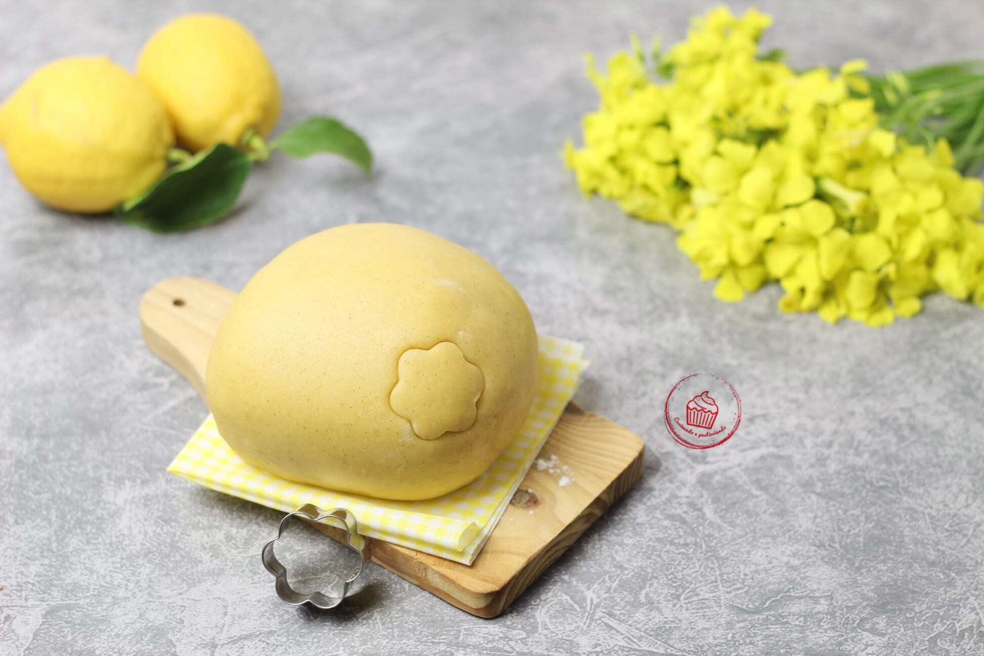 Pâte sablée au citron