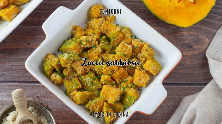 Courge sablée avec farine d’amandes