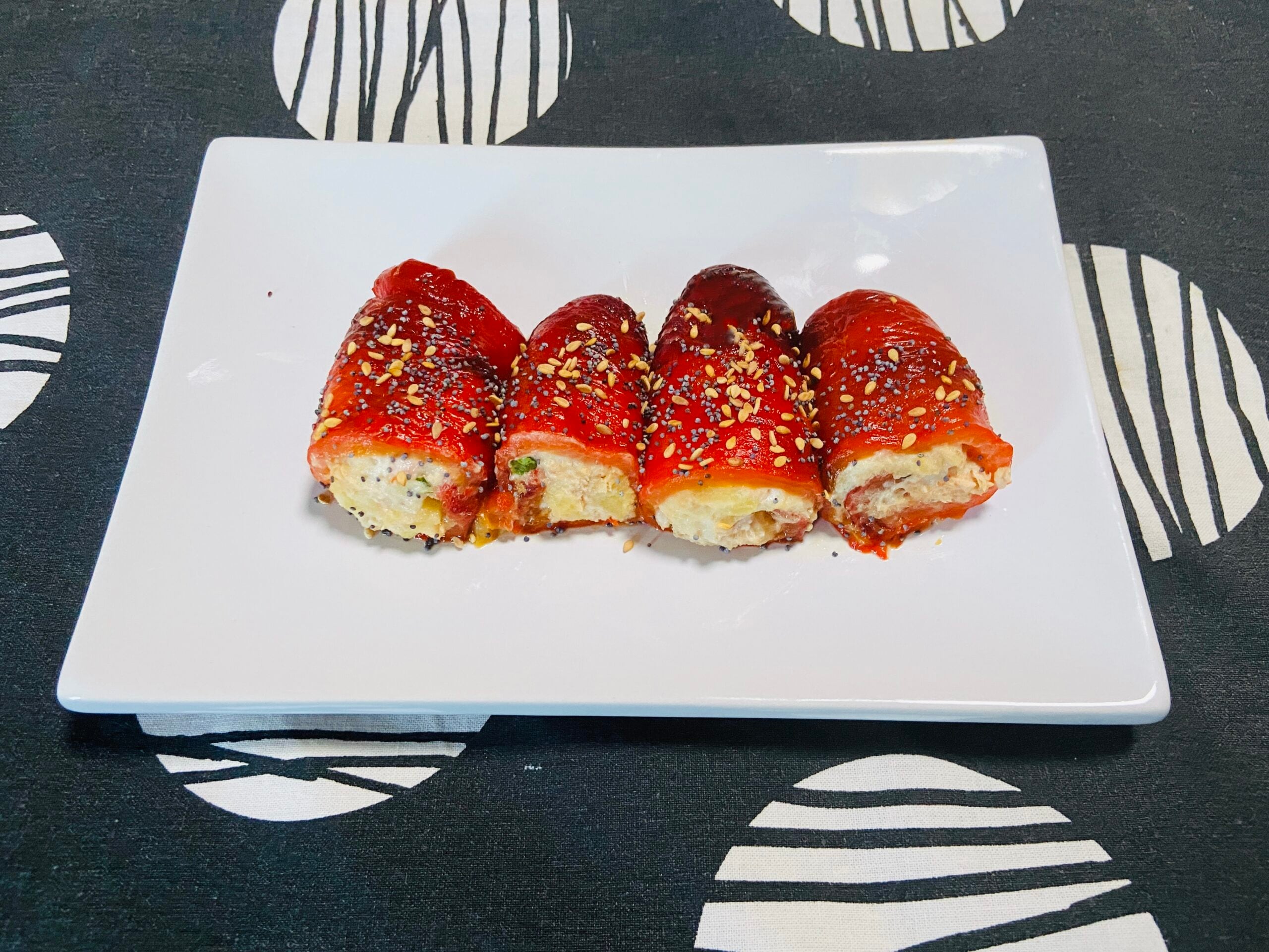 Rouleaux de poivrons