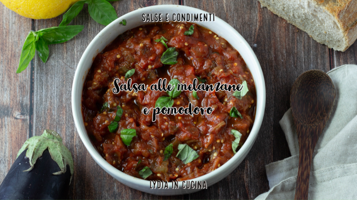 Sauce aux aubergines et aux tomates
