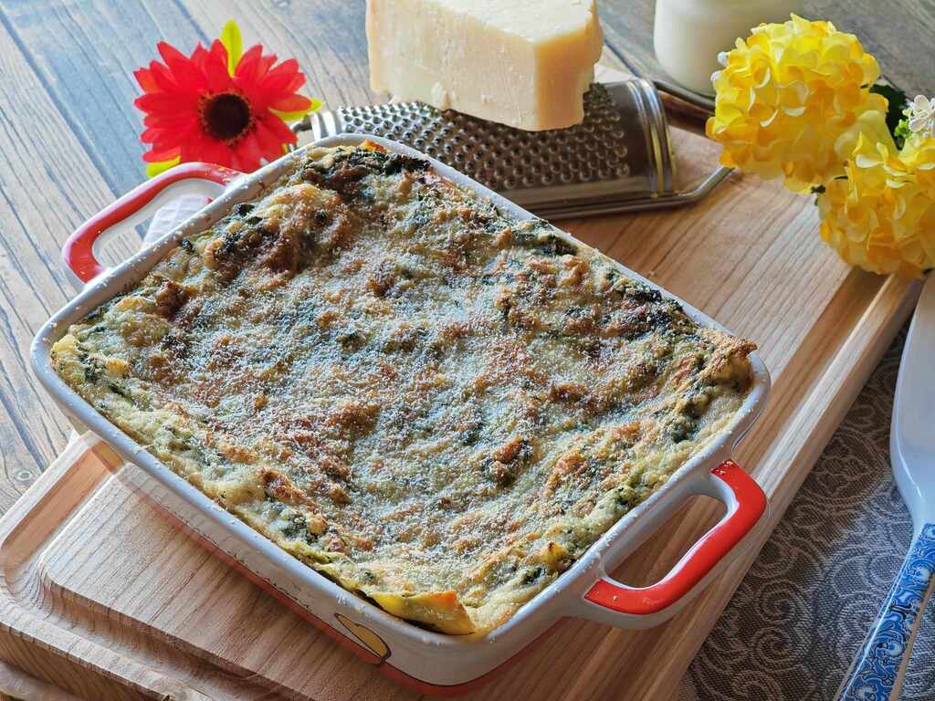 Lasagnes à la ricotta et aux épinards