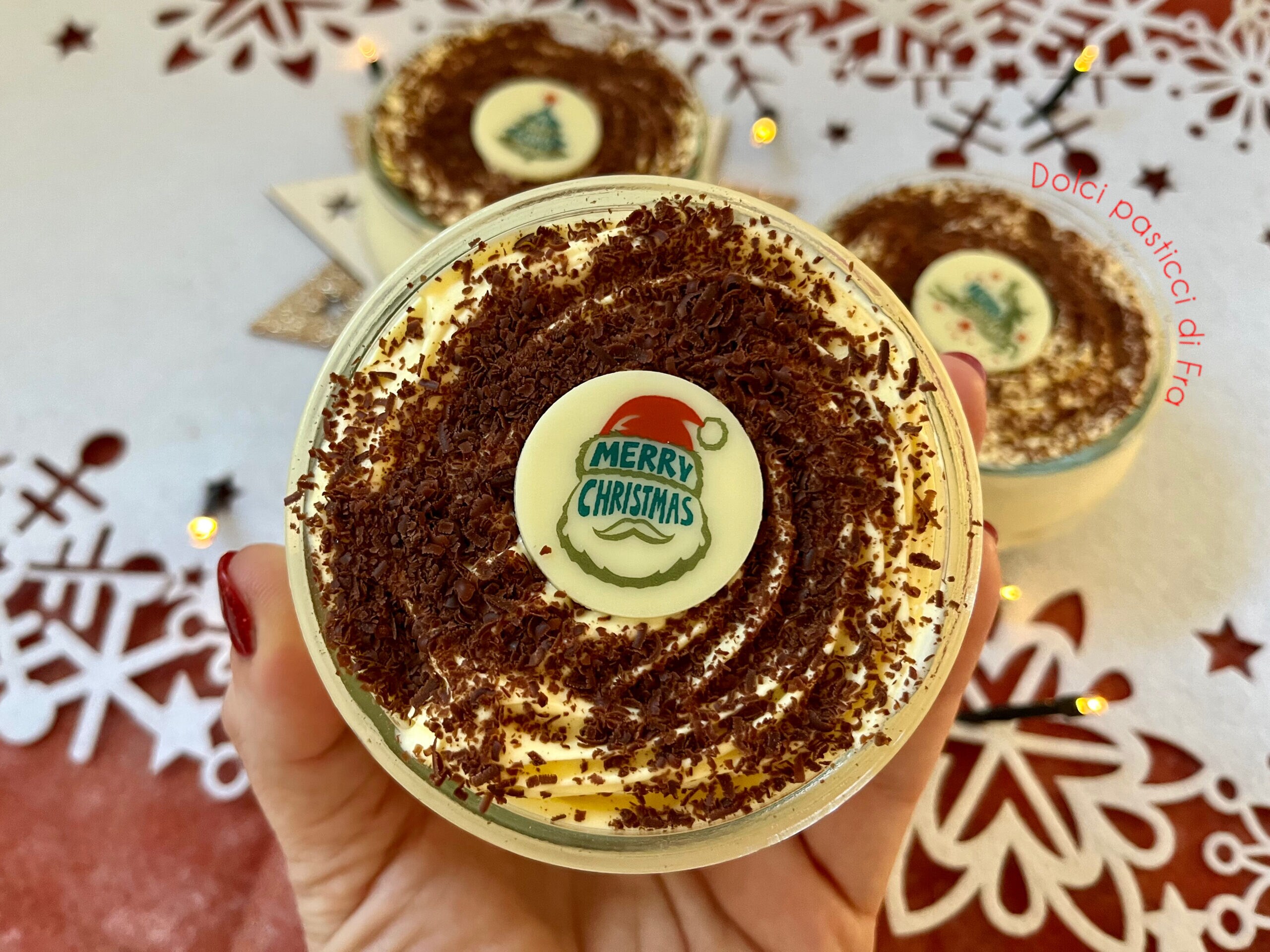 Coupes mousse tiramisu