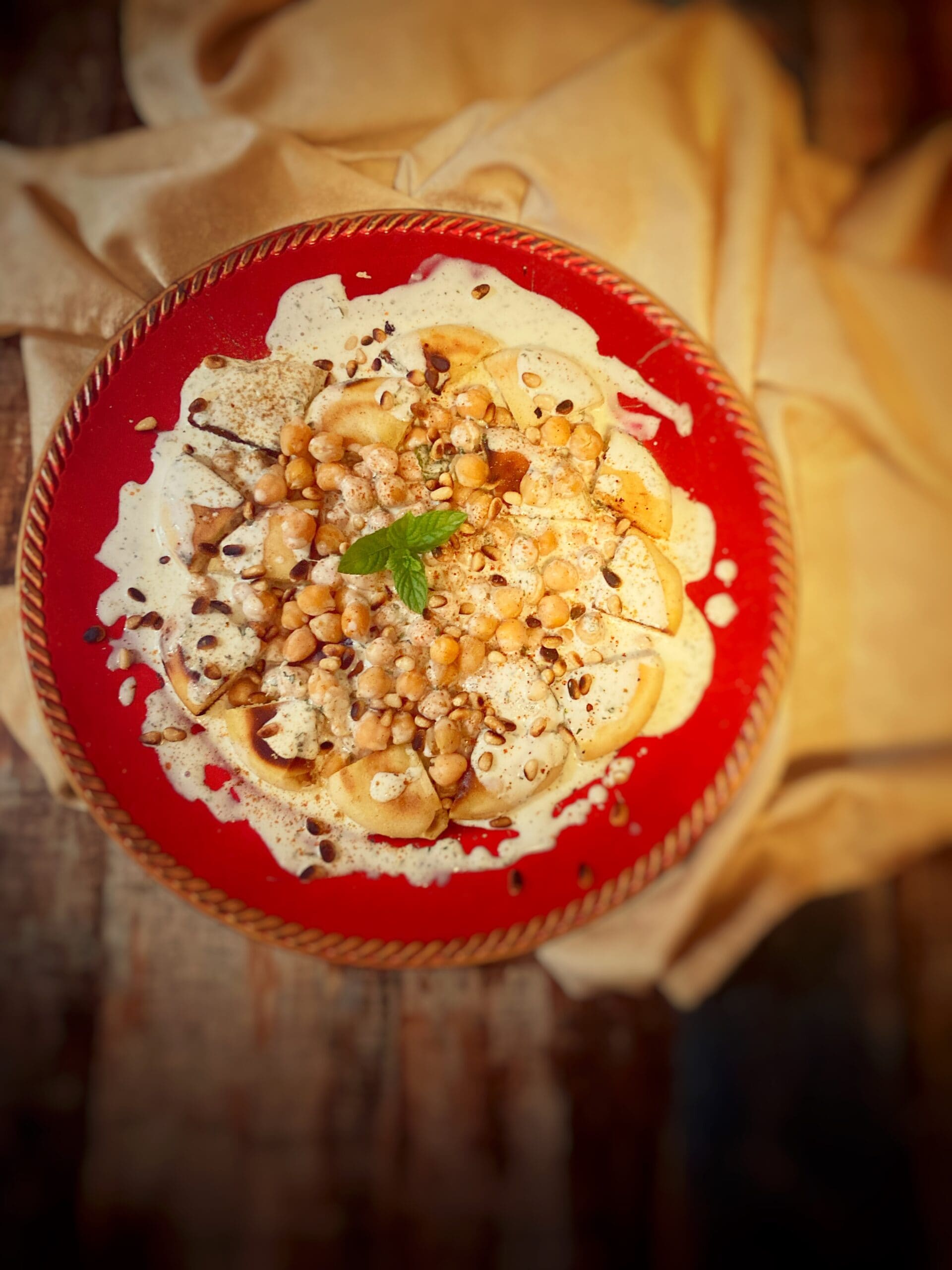 Fatteh houmous (Liban)