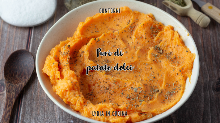 Purée de patates douces (patates américaines ou batates)