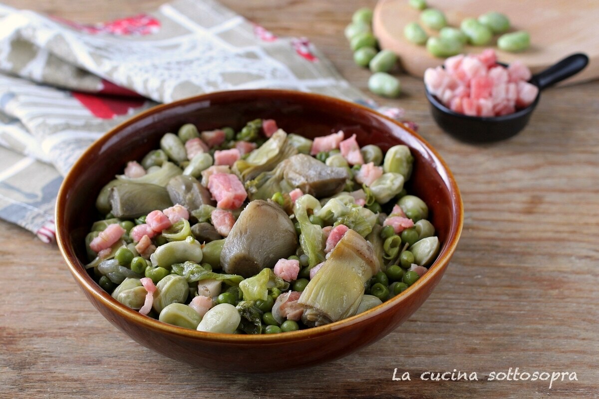 Vignarola à la romaine