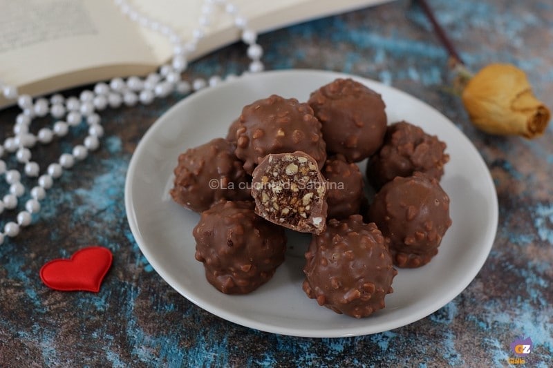 Pralinés aux cacahuètes