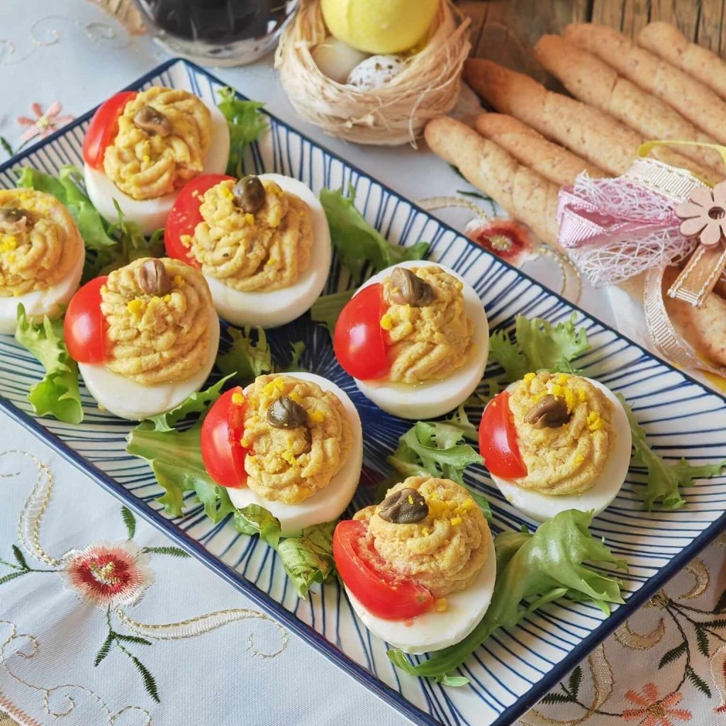 Œufs farcis au thon