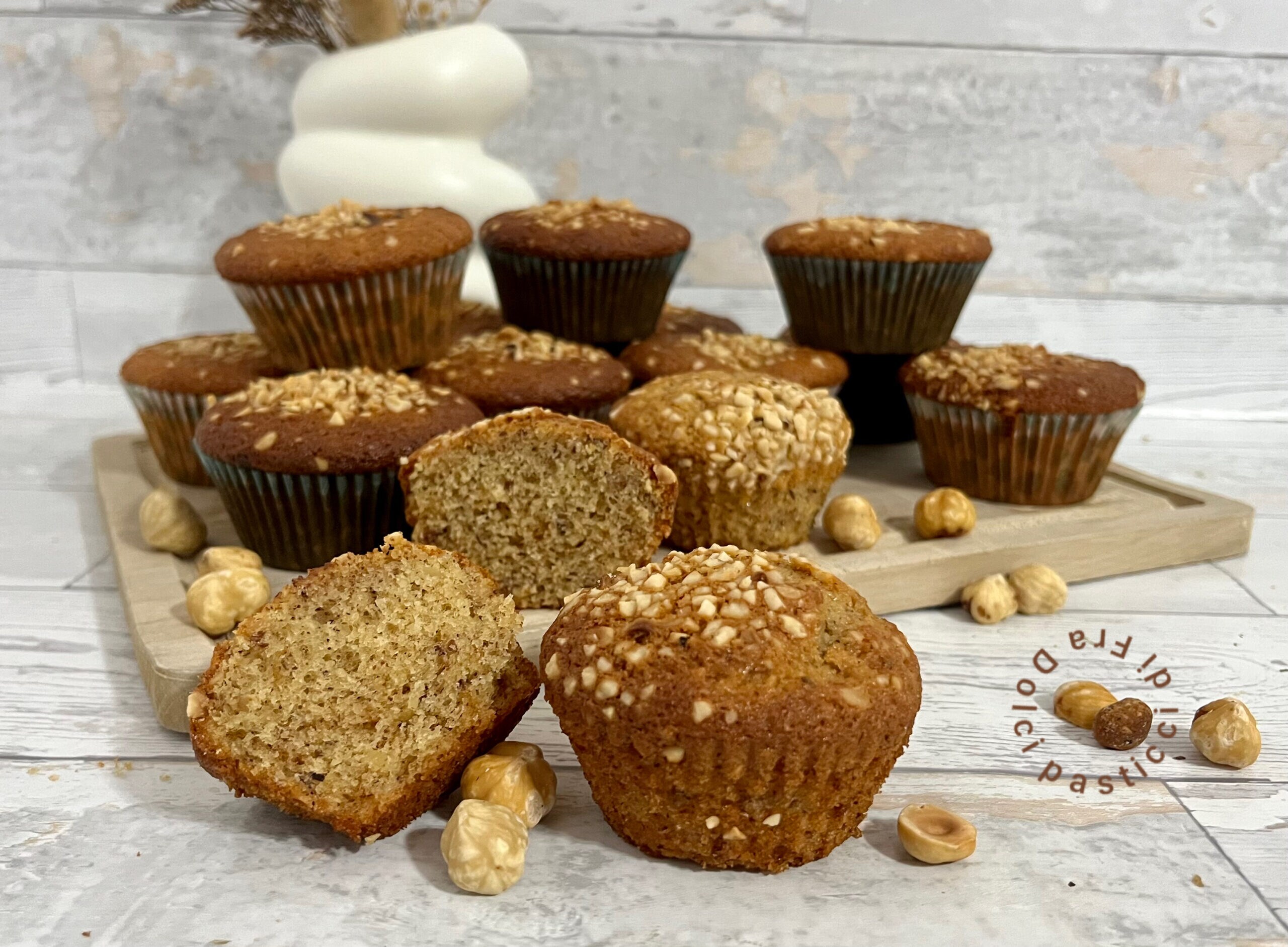 Muffins aux noisettes sans gluten