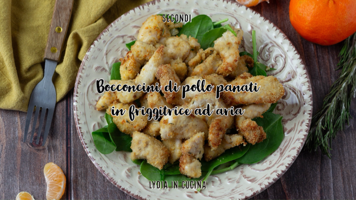 Nuggets de poulet panés à la friteuse à air