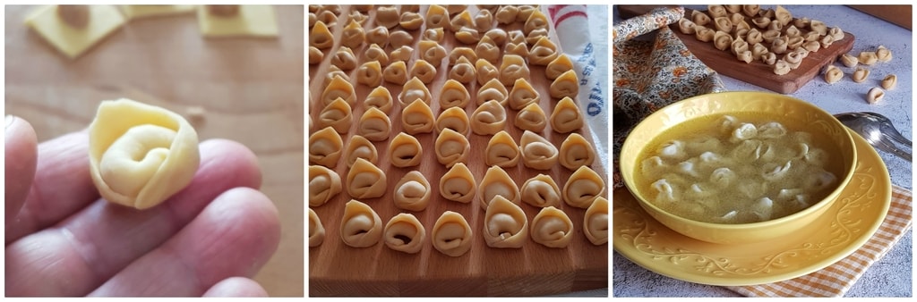 tortellinis en bouillon