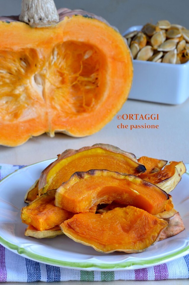citrouille au four sans rien recette light