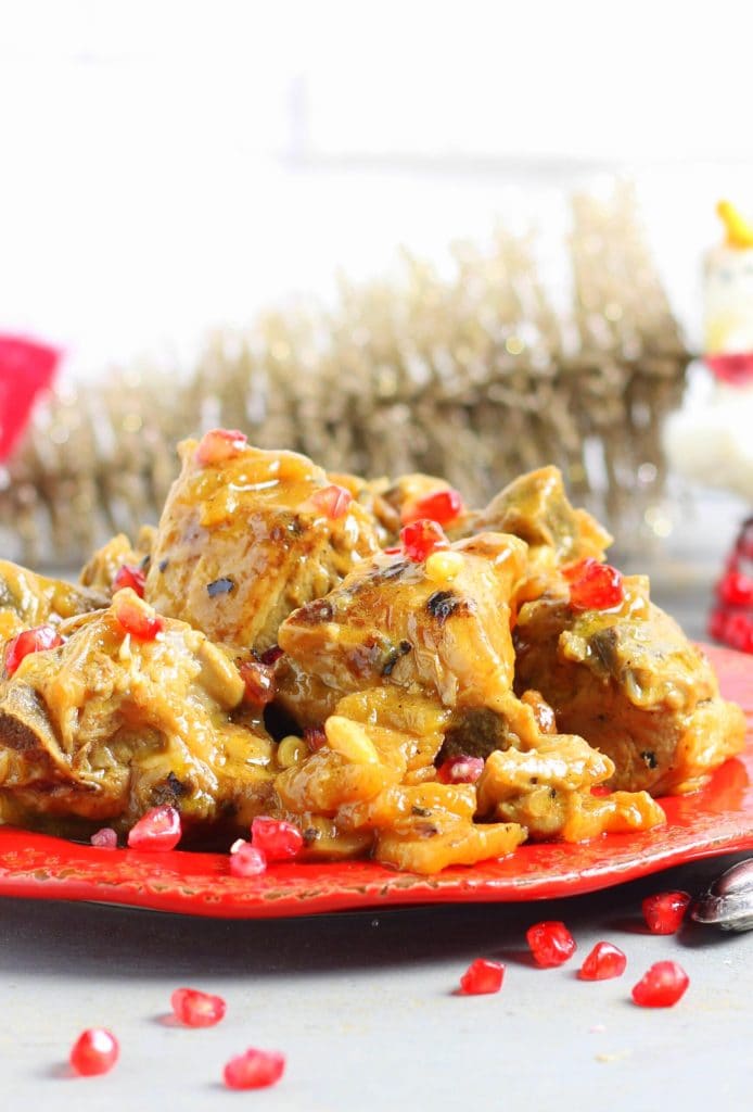 Agneau aux agrumes et moutarde