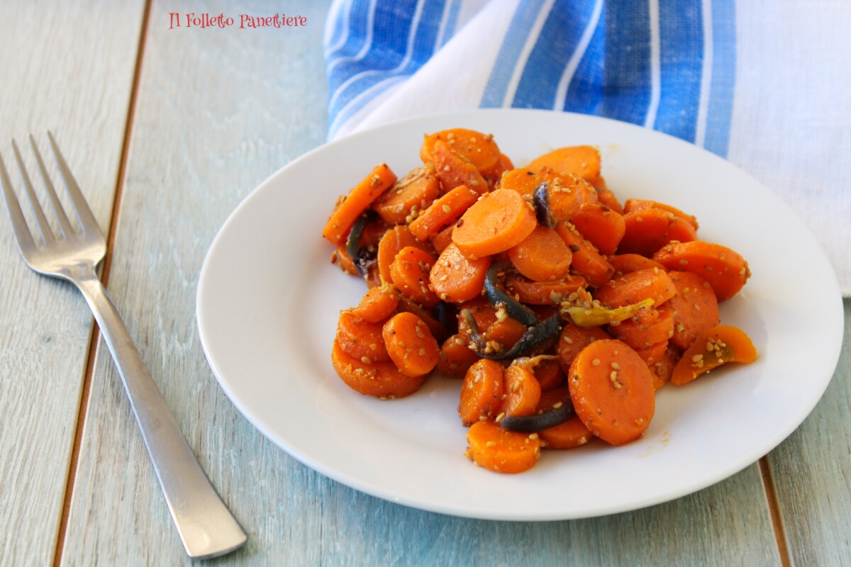 Accompagnement de carottes savoureux *