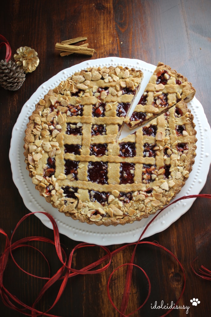 idolcidisusy tarte épicée à la confiture et aux amandes