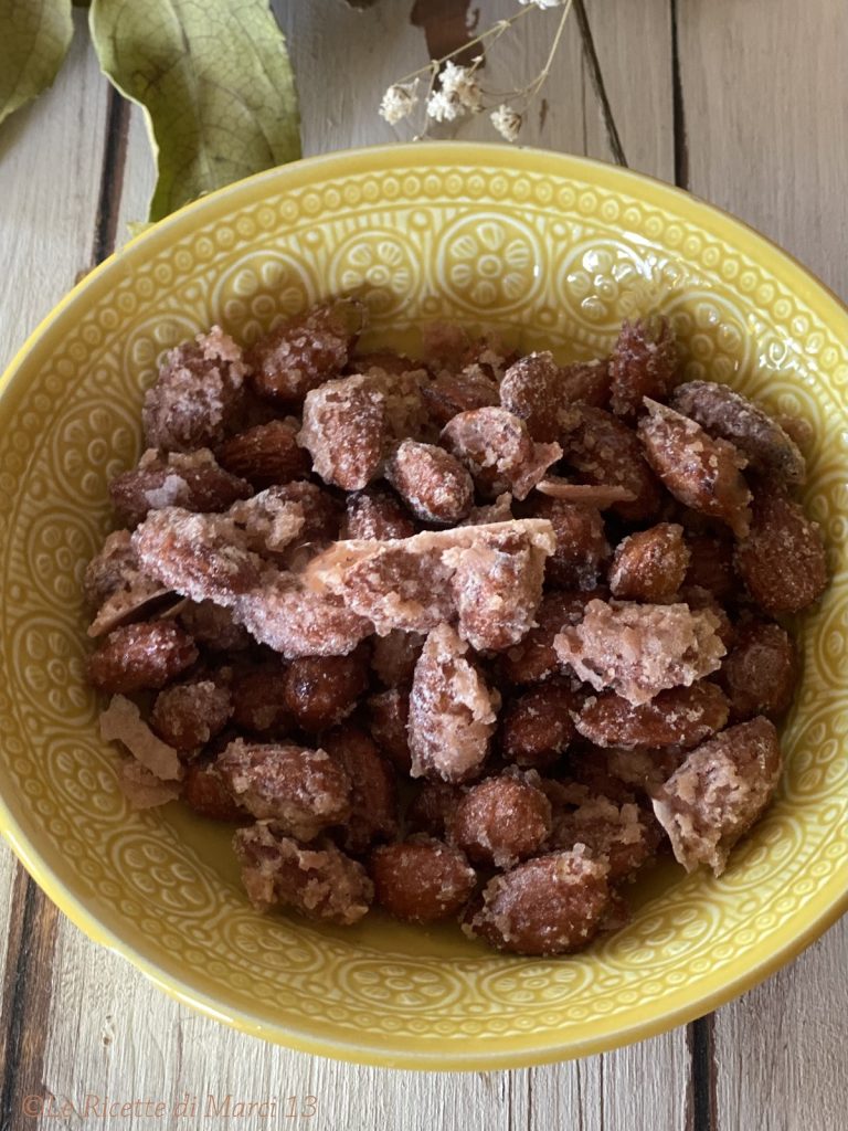 Amandes pralinées à la friteuse à air