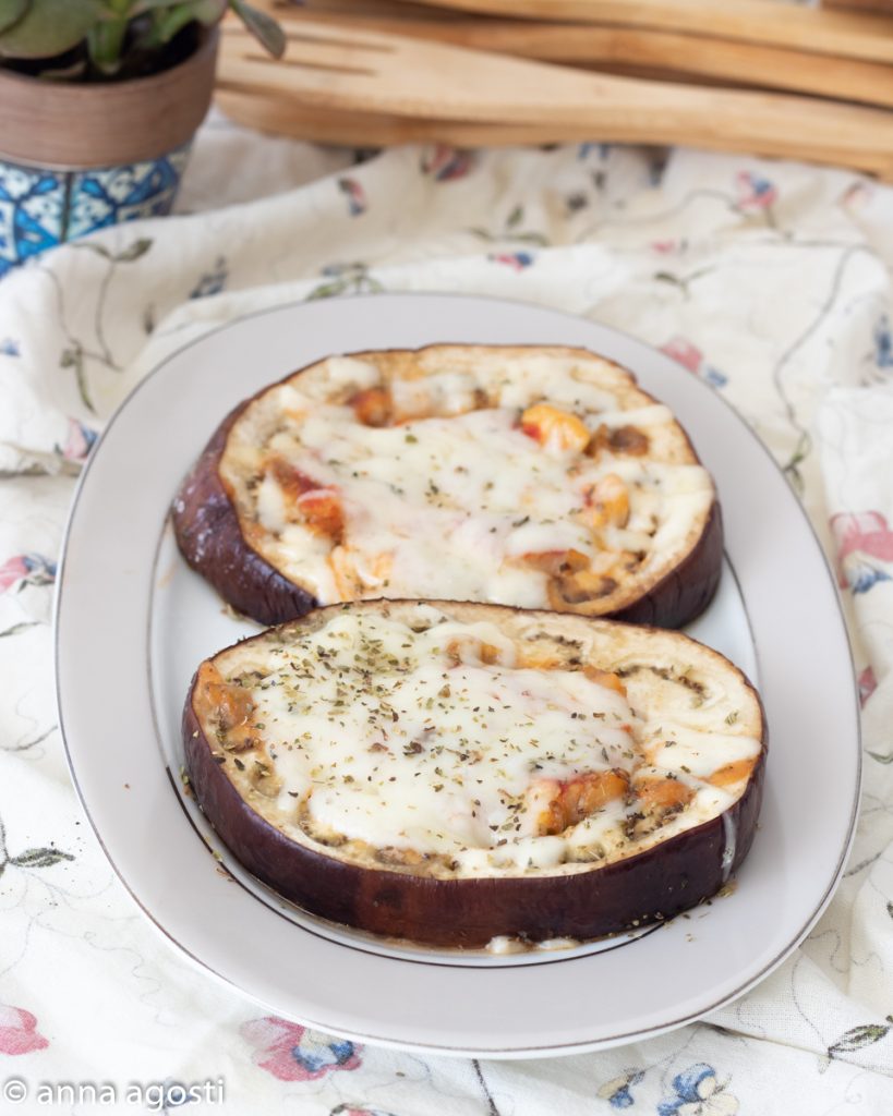 Anneaux d'Aubergines Farcies