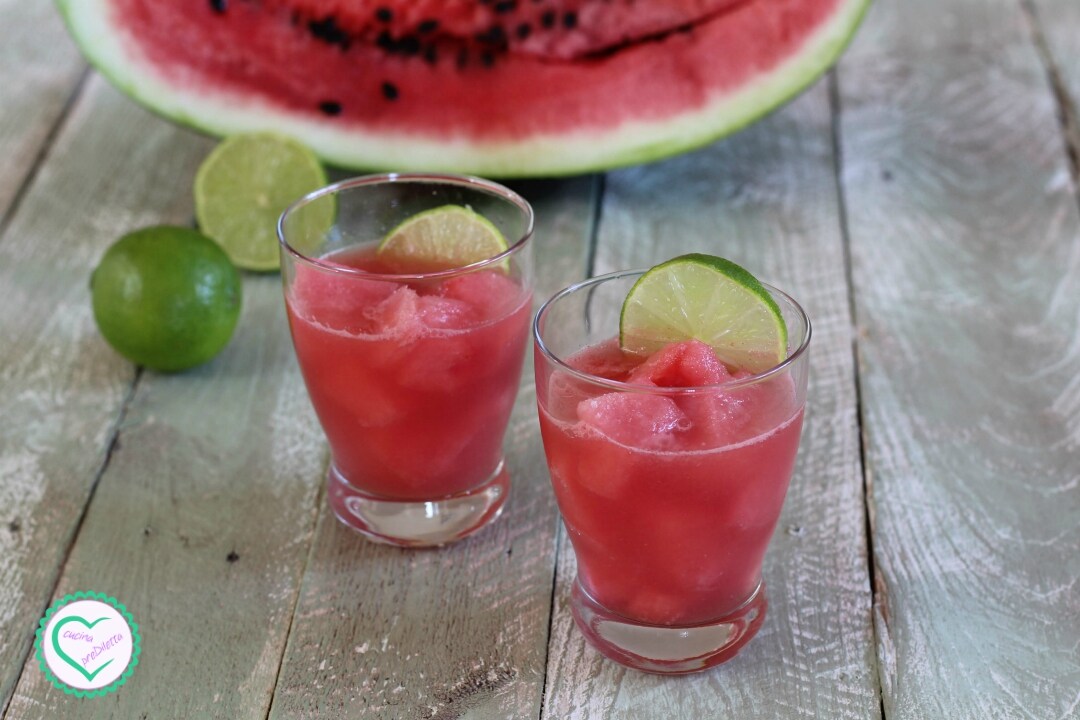 Apéritif à la pastèque