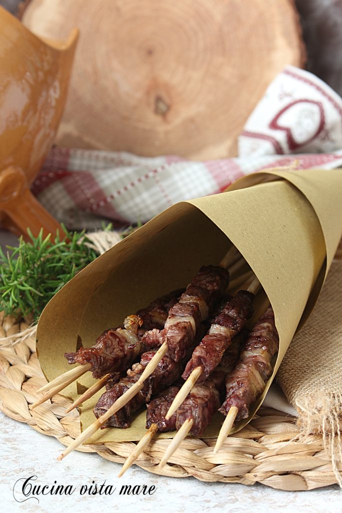 Arrosticini des Abruzzes Cuisine vue mer