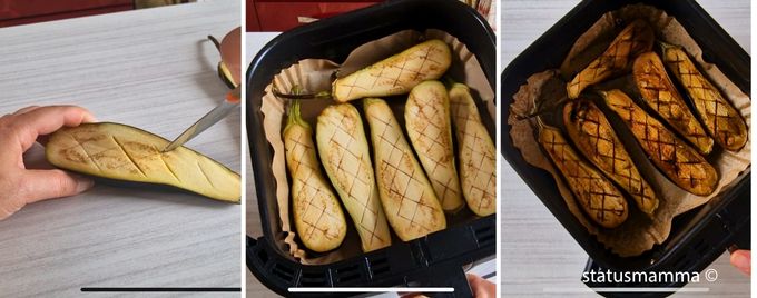 Aubergines Farcies au Four et à la Friteuse à Air