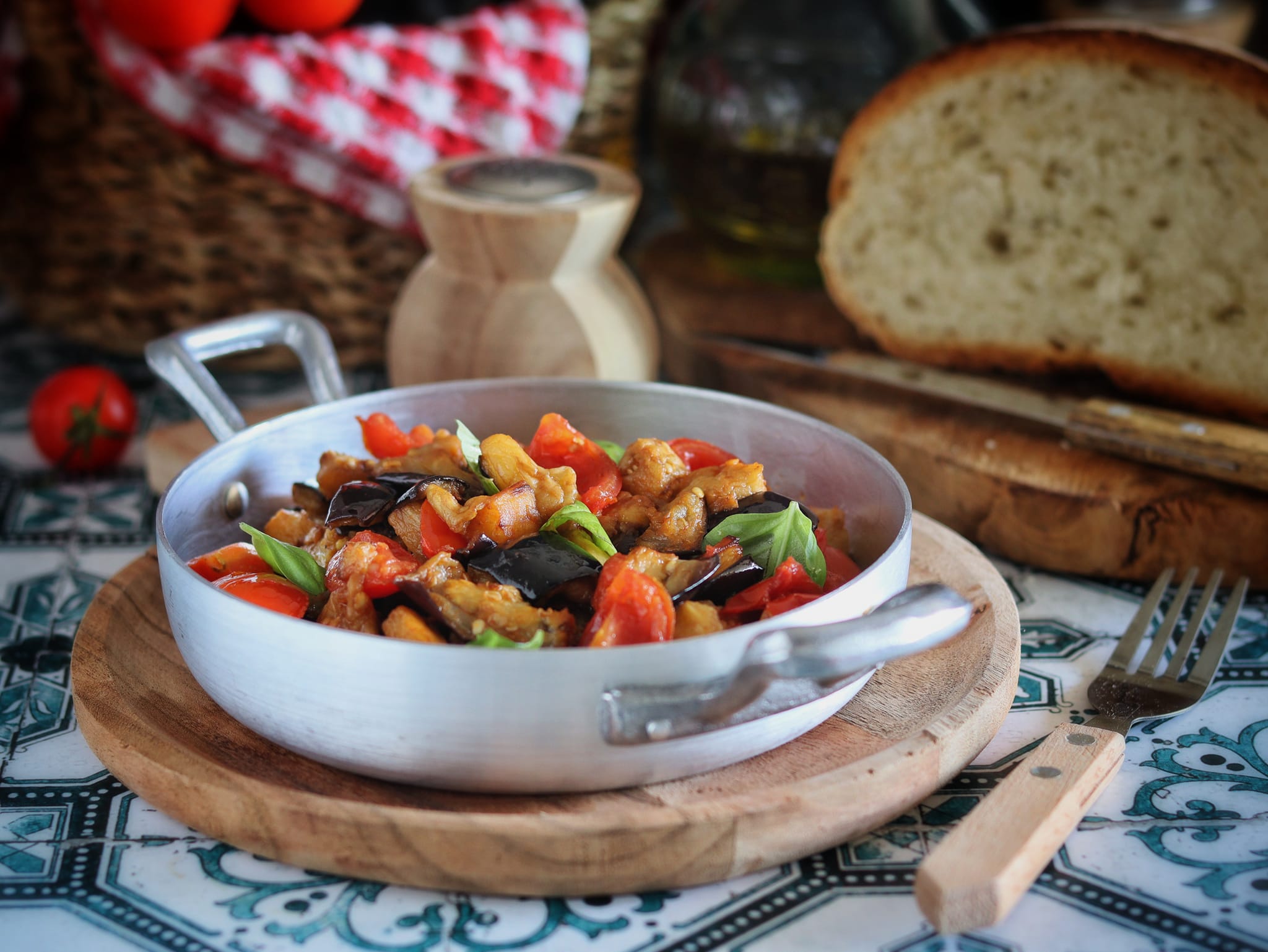 Aubergines à la napolitaine