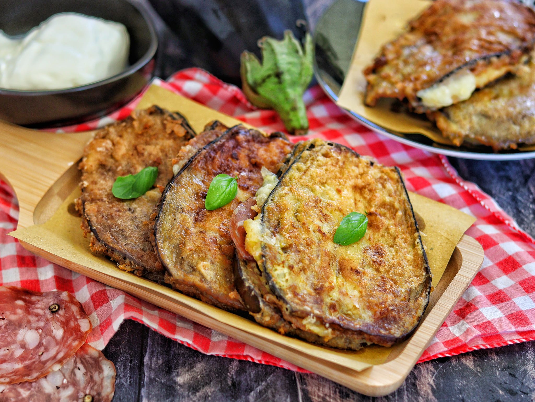 Aubergines à la pullastiello