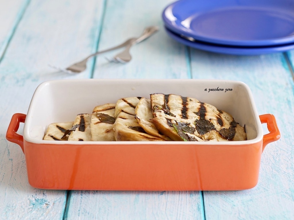 Aubergines grillées